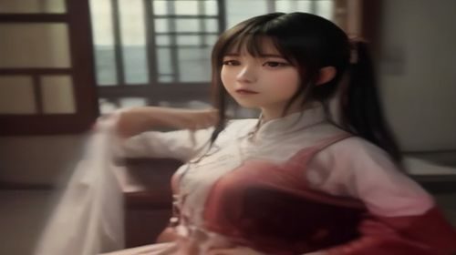 两位女同伴侣在咖啡馆里相视而笑，桌上摆着两杯拿铁，背景是温暖的暖光灯，画面充满日常的温柔
