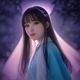 林晓雨，暖同创始人，短发女性，微笑望向镜头，背景是书架，专业而亲切